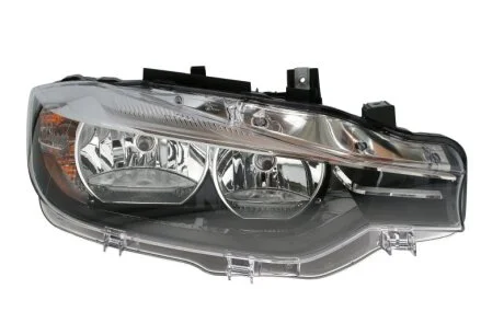 BMW Фара основная галоген с мотором,с лампами H7/H7 PY21W с девн.светом лів.3 F30/31 15- HELLA 1EG 012 101911