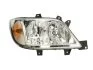DB фара основна галоген з мотором з лампами H7/H3 PY21W W5W прав.Sprinter 95- HELLA 1EH 246 047021