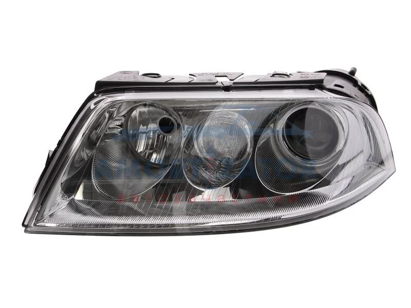 VW Фара основная Bi-Xenon с мотором,без газор.лампы,с лампами накал.D2S/H7 PY21W W5W лів.Passat 00- HELLA 1EL 008 340071 (фото 1)