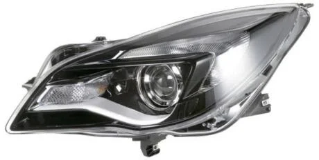 OPEL фара основна галоген з мотором з лампами AVL HIR2 PY21W W21W з денне.світлом прав.Insignia 08/13 - HELLA 1EL 011 165721