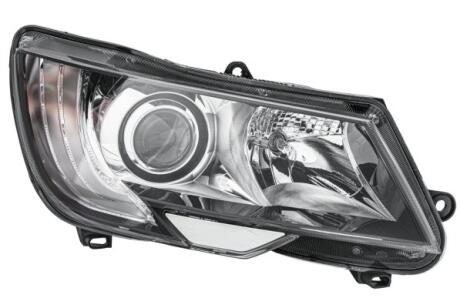 SKODA Основна фара права (Галоген, DE) SUPERB II (3T4), SUPERB II (3T5) HELLA 1EL 011 314-321