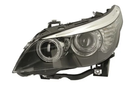 BMW Фара основная Bi-Xenon с мотором,без ламп,без предвкл.прибора D1S H8 PY21W с девн.светом лів.5 E60 07- HELLA 1EL 164 907001