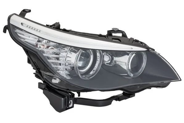 BMW Фара основная Bi-Xenon с мотором,без ламп,без предвкл.прибора D1S H8 PY21W с девн.светом прав.5 E60 07- HELLA 1EL 164 908001 (фото 1)