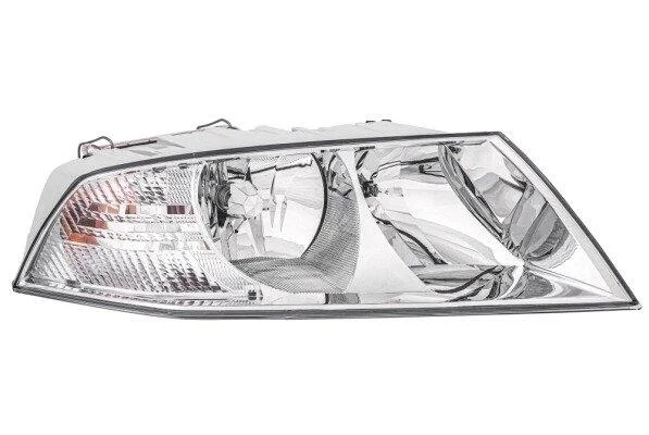 SKODA фара основна галоген з мотором,без ламп H7/H1 PY21W W5W прав.Octavia II 04- HELLA 1EL 354 027021 (фото 1)