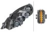 RENAULT Фара основная галоген,без мотора,H7/H1 PY21W W5W прав.Master III,Opel Movano B 10- HELLA 1ER 010 117201 (фото 2)