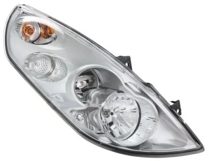 RENAULT Фара основная галоген,без мотора,H7/H1 PY21W W5W прав.Master III,Opel Movano B 10- HELLA 1ER 010 117201