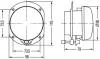 Фара протитуманна DynaView Evo2 - C-CLASS (W204), CLK (C209), M-CLASS (W164), R-CLASS (W251, V251) HELLA 1N0 009 295087 (фото 2)