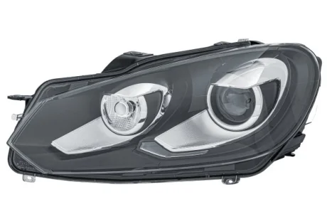 VW фара основна Bi-Xenon з мотором,без газоразр.лампи,без предвкл.приладу D1S PY21W W5W з денне.світлом лів.Golf VI 08- HELLA 1ZS 009 902511