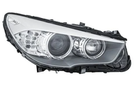 BMW Фара основная Bi-Xenon с мотором,без газоразр.лампы,без предвкл.прибора,D1S/H7 PY24W с дневн.светом прав.5 Gran Turismo F07 09- HELLA 1ZS 010 130621