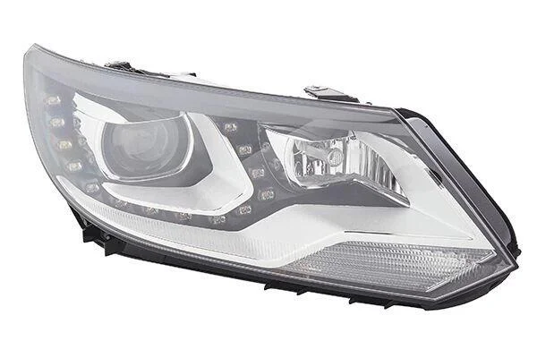 VW Фара основная Bi-Xenon с мотором,без ламп,без предвк.прибора D3S H7 PSY24W с дневн.светом прав.Tiguan 11- HELLA 1ZT 010 748101 (фото 1)
