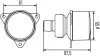 VW ліхтар покажчика повороту Audi A3,Ford Focus,DB Actros,Opel Astra G,Golf IV HELLA 2BA 008 221001 (фото 2)