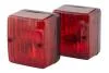 Габаритні ліхтарі лів/прав, червоний, Halogen/R10W, висота 90мм ширина 60мм глибина 80мм, горизонтальне кріплення, 12/24В HELLA 2SA 996 012091 (фото 1)