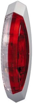 Габаритні ліхтарі лів, білий/червоний, C5W/Halogen, висота 122мм ширина 39мм глибина 28,5мм, поверхня, 12В (з лампочкою) HELLA 2XS008479001 (фото 1)