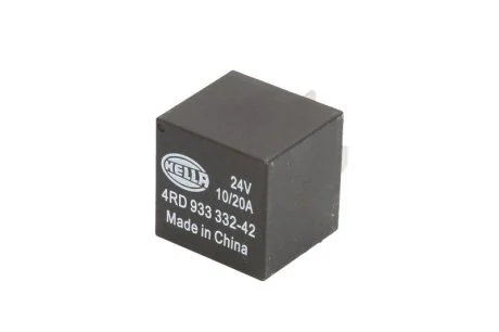 Реле 24 В, 20A/10A, 5 -пол., від -40 °C, до 125 °C HELLA 4RD 933 332421