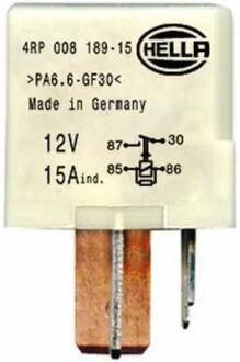 VW реле паливного насоса Polo,Golf,Passat,T4/5,Skoda,Audi HELLA 4RP 008 189151