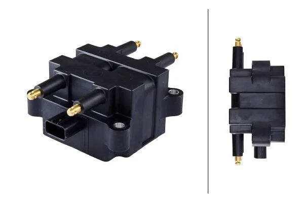 SUBARU Котушка запалювання FORESTER 2.5 02-, IMPREZA 2.5 01-, LEGACY II 2.2 96-, LEGACY IV 2.5 03-, OUTBACK 2.5 AWD 00- HELLA 5DA 230 035271 (фото 1)