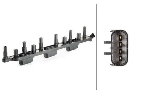 JEEP Котушка запалювання Cherokee/Grand Cherokee, Wrangler I/II 4,0 92-07 HELLA 5DA 230 035491