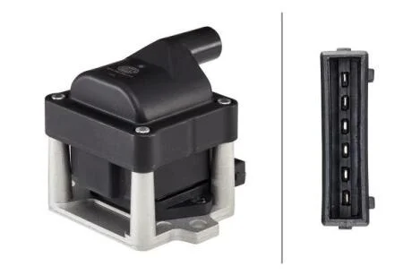 VW котушка запалювання з модулем Audi, Skoda, Seat HELLA 5DA 358 000711