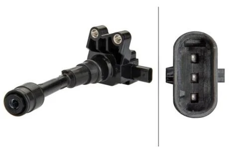 FORD Котушка запалювання B-Max, C-Max II, Fiesta, Focus III, Mondeo V, Transit Connect 1.0 EcoBoost 12- HELLA 5DA 358 168621