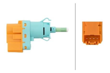 JEEP Перемикач стоп-сигналу COMPASS 20-, RENEGADE 14-, FIAT, ALFA ROMEO, LANCIA HELLA 6DD 010 966-681