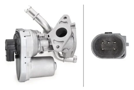 FORD клапан EGR Transit 2.2TDCI 08- HELLA 6NU 010 171271