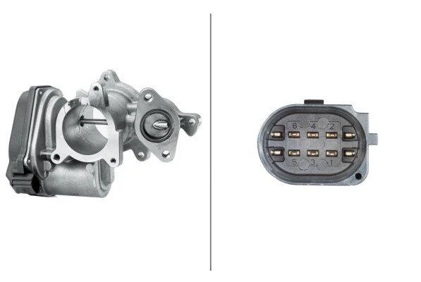 VW Клапан EGR Audi A4/6 2.0TDI 04- HELLA 6NU 010 171291 (фото 1)
