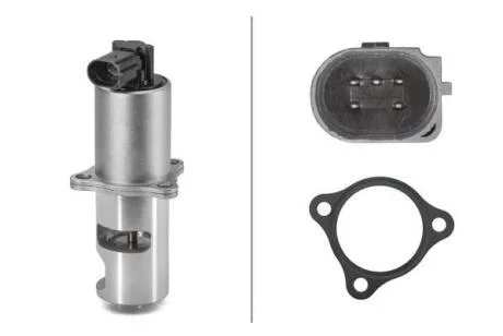 RENAULT клапан EGR Trafic II 1.9dCi 01-, Opel Movano, Vivaro, Nissan, Mitsubishi Carisma 1.9d HELLA 6NU 010 171551