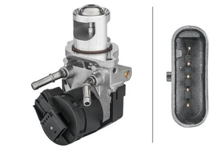 BMW Клапан рециркуляції ВГ 1 (E81) 120 d 07-11, 1 (F20) 120 d 11-15, 3 (F30, F80) 316 d 12-18 HELLA 6NU 014 864681
