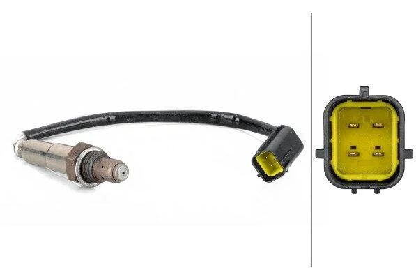CHEVROLET Лямбда зонд (кисневий датчик) MATIZ 0.8 05-, FIAT, KIA HELLA 6PA 358 103151 (фото 1)