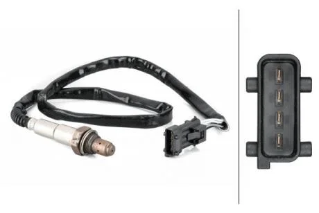 VOLVO Лямбда-зонд S60, S80, V70 HELLA 6PA 358 103161