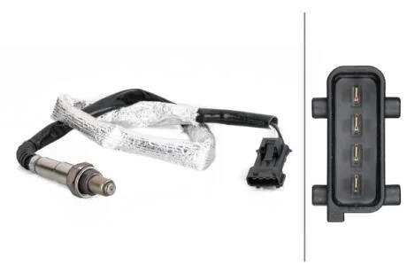 VOLVO Лямбда зонд (кисневий датчик) C30 T5 06-, S40 II 04-, S60 I 99-, V70 II 02-, XC70 I 00- HELLA 6PA 358 103221