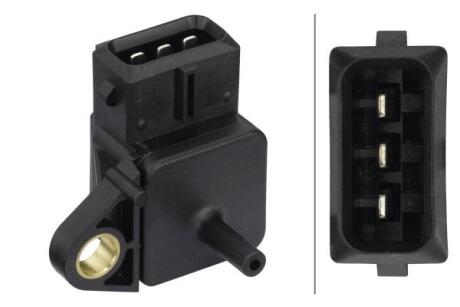 DB Датчик тиску надува W168/202/210,Sprinter,Vito 1.7/2.2CDI, Vario. HELLA 6PP 009 400-571