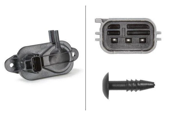 FORD Датчик тиску ВГ C-Max,Focus II,Galaxy,Kuga i,Mondeo IV,Jaguar,Landrover Freelander,Mazda 3/5,Volvo HELLA 6PP 009 409271 (фото 1)