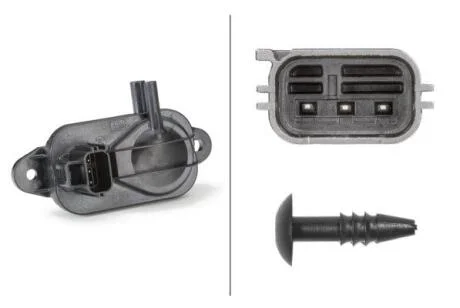 FORD Датчик тиску ВГ C-Max,Focus II,Galaxy,Kuga i,Mondeo IV,Jaguar,Landrover Freelander,Mazda 3/5,Volvo HELLA 6PP 009 409271