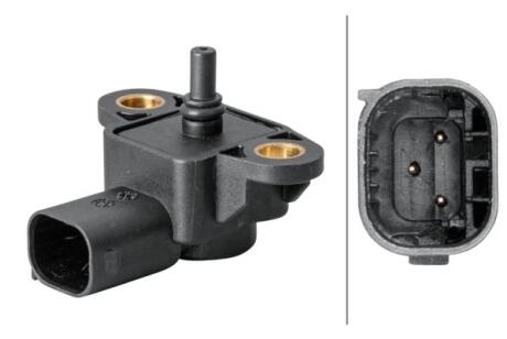 DB датчик тиску надуву Viano 2.2 03- HELLA 6PP 358 152-071