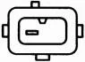 CITROEN датчик температури оливи Berlingo, Jumper, Jumpy, Xantia, Xsara, Fiat Scudo, Peugeot HELLA 6PT 009 107681 (фото 2)