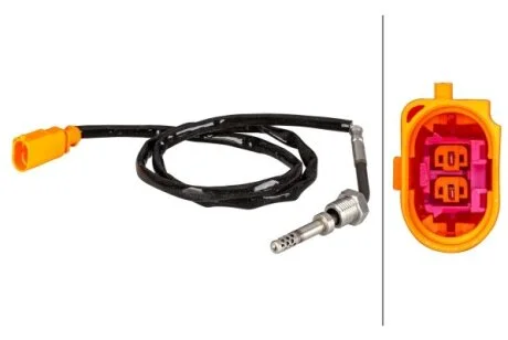 VW датчик температури ВГ Polo AUDI, SKODA, 1,2-1,6TDI HELLA 6PT 010 376181