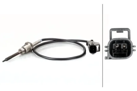 Датчик температури ВГ на VW / Skoda HELLA 6PT 014 494451