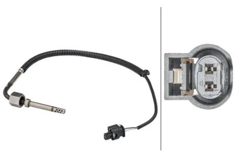 DB датчик температури вихлопних газів W204, W205, S204, S205, X164 HELLA 6PT 358 181441
