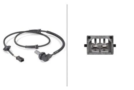 VW Датчик частоты вращения колеса (ABS) AUDI A4 98-, VW B5, B6 HELLA 6PU 009 106291
