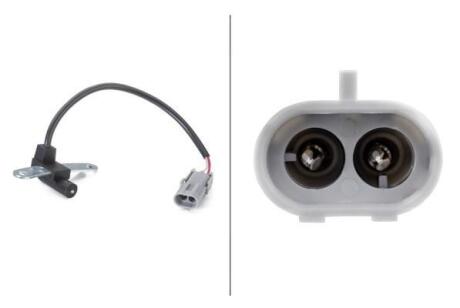 RENAULT Датчик імпульсів двиг. R19,21,25,9, Clio, Espace, Laguna I, Safrane, Twingo 1.4/3.0 88- HELLA 6PU 009 163-741