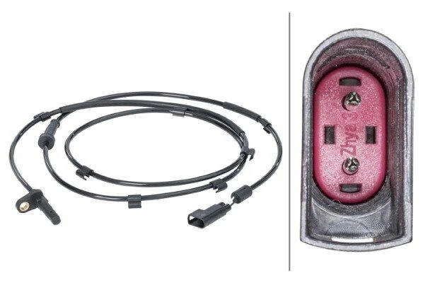 FORD датчик ABS задн.прав.Transit 2.2/3.2TDCi 06- HELLA 6PU 012 679901 (фото 1)