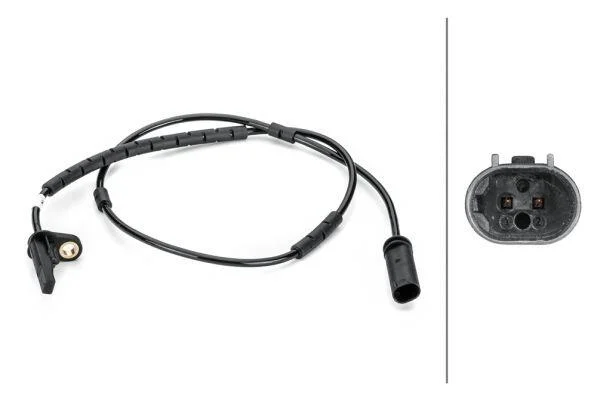 BMW датчик ABS задн. 1 (F20) 116 d 15-19, 1 (F20) 118 i 15-, 2 Кабріолет (F23) 218 i 15- HELLA 6PU 012 806431 (фото 1)
