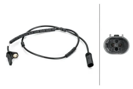 BMW датчик ABS задн. 1 (F20) 116 d 15-19, 1 (F20) 118 i 15-, 2 Кабріолет (F23) 218 i 15- HELLA 6PU 012 806431