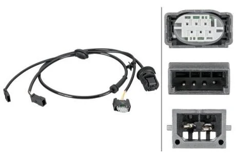 AUDI датчик ABS задн.лів.A6 97- HELLA 6PU 012 806801