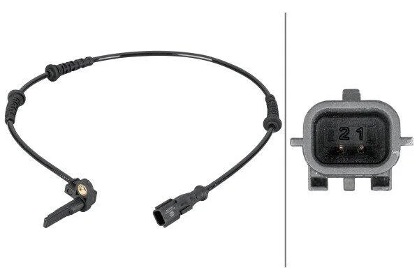 RENAULT датчик ABS передн. Duster, Fluence,Megane,Scenic HELLA 6PU 012 806941 (фото 1)