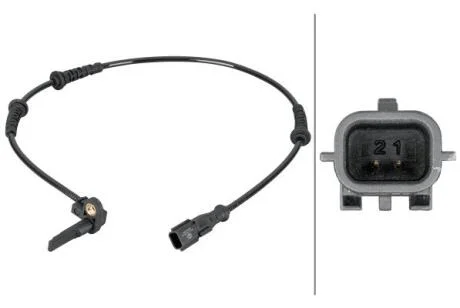 RENAULT датчик ABS передн. Duster, Fluence,Megane,Scenic HELLA 6PU 012 806941