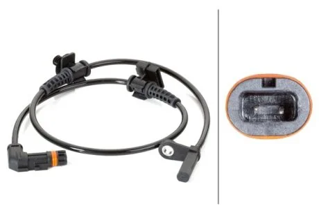 JEEP Датчик ABS передн. COMMANDER 3.0 05-, CHRYSLER HELLA 6PU 230 040001