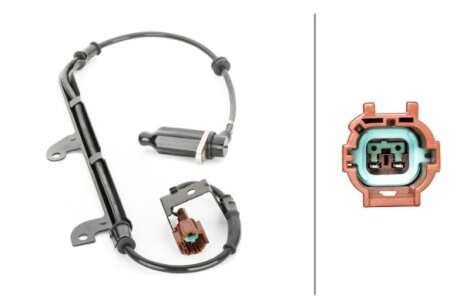 NISSAN Датчик ABS задній MAXIMA 3.0 00- HELLA 6PU 230 040-491