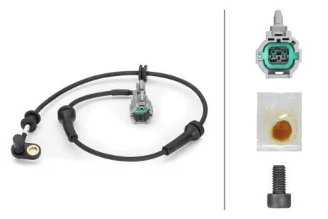 NISSAN датчик ABS передн. Navara 01- HELLA 6PU 230 040651